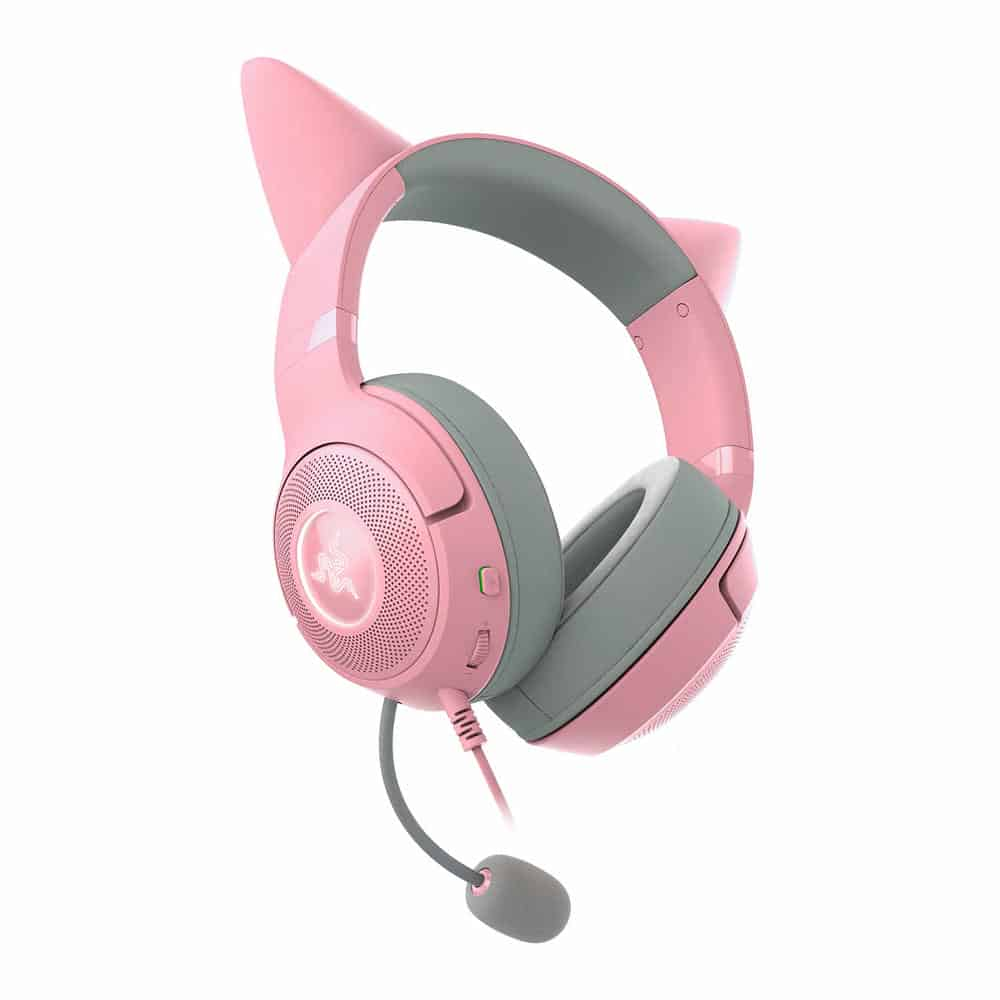 (image for) Razer Kraken Kitty V2 Quartz Gaming Headset